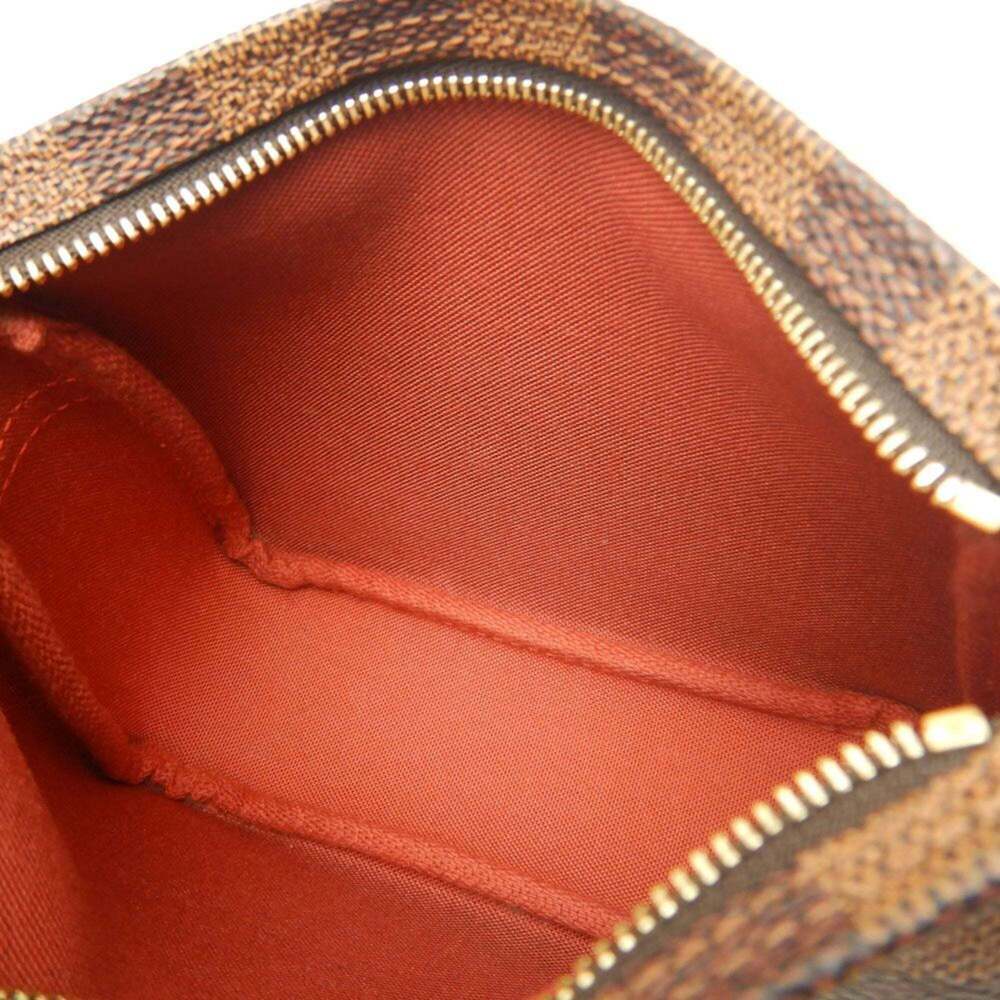 LOUIS VUITTON Authentic Brown Damier Pouch - Picture 9 of 10